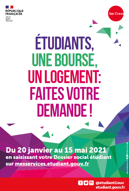 Important: Étudiants et futurs Étudiants: Demander une Bourse ou un Logement: Le Dossier Social Étudiant