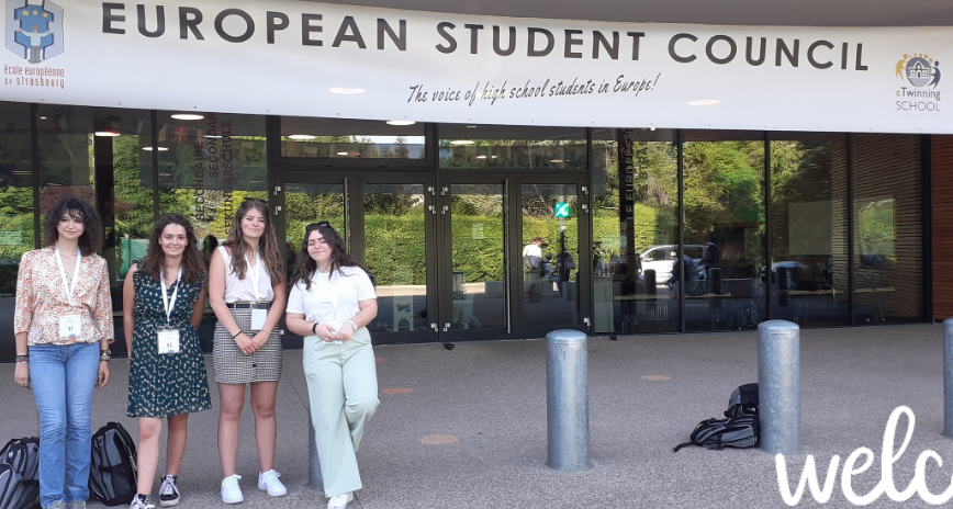 Lavoisier High School Mayenne – The voice of high school students in Europe – 18-20 May 2022 Strasbourg